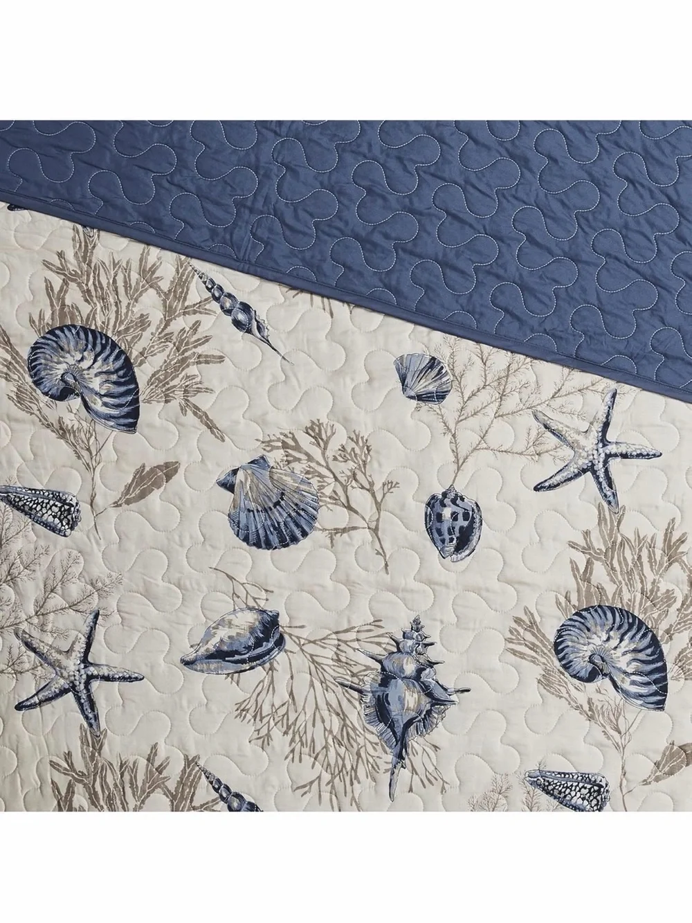 Madison Park Bayside Seashell🐚Blue 6 Piece Day Bed🛏️Cover Set